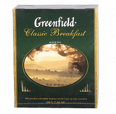 Greenfield Classic Breakfast черный чай