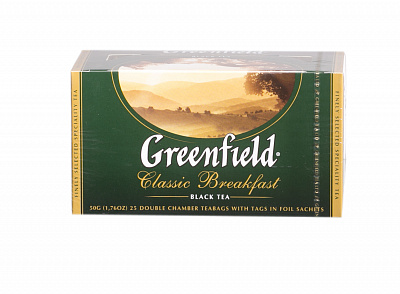 Greenfield Classic Breakfast черный чай