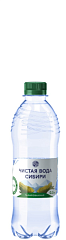 Чистая вода Сибири газированная 0,5л.