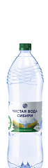 Чистая вода Сибири газированная 1,5л