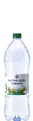 Чистая вода Сибири газированная 1л